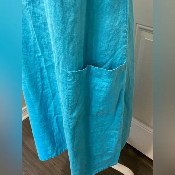 Flax Linen Dress - Picture 4 of 6